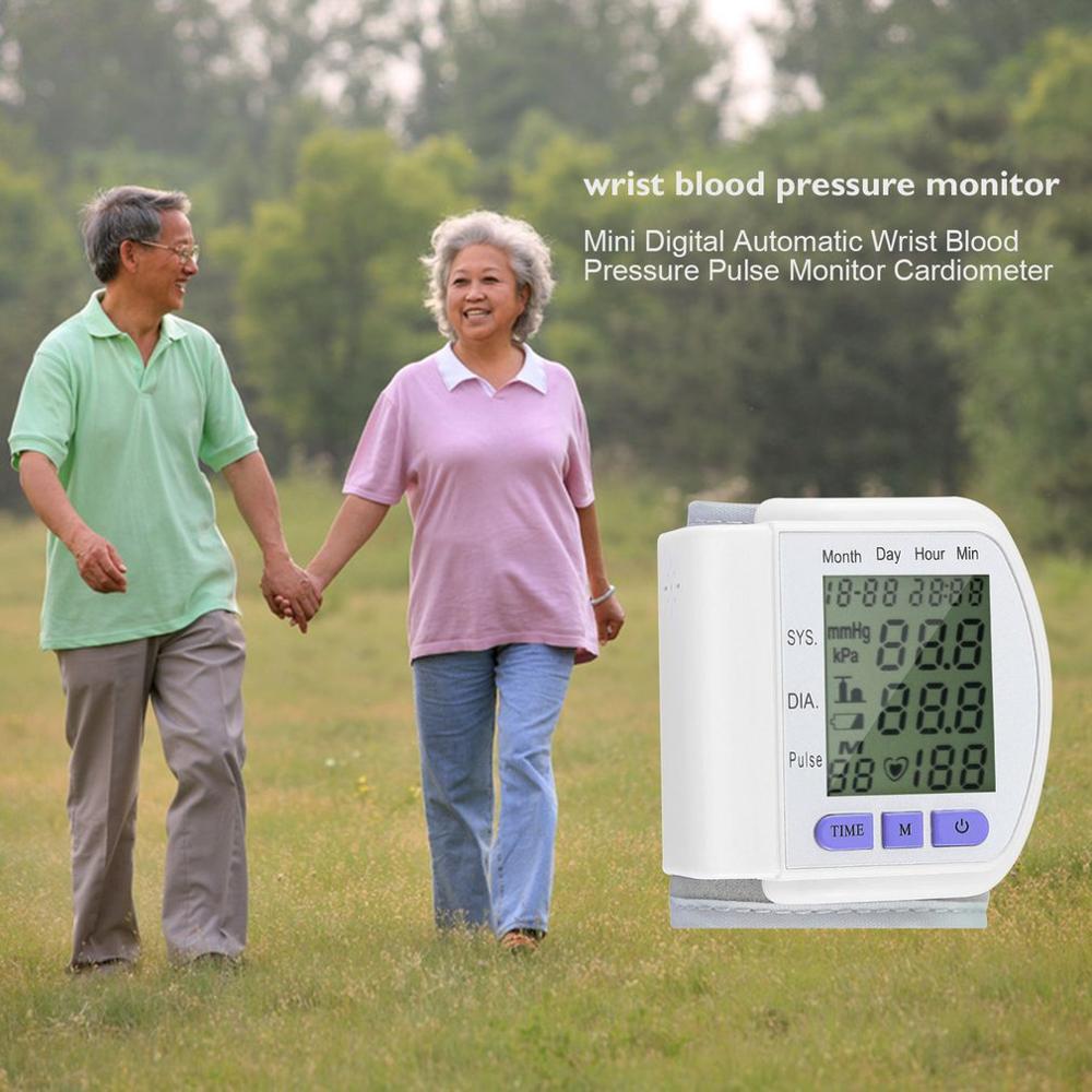 Gezondheidszorg Duitsland Chip Automatische Pols Digitale Bloeddrukmeter Tonometer Meter Voor Meten En Polsslag