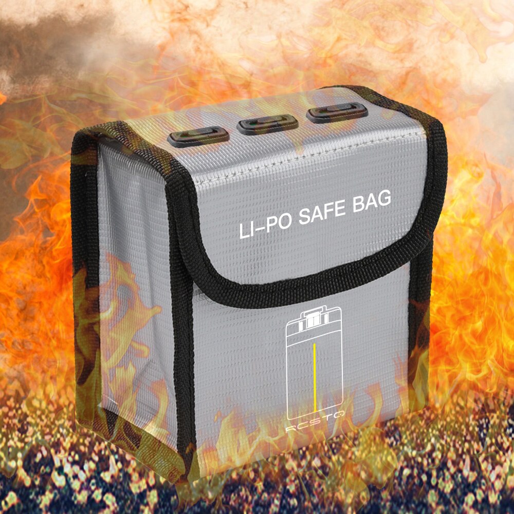Opgewaardeerd Voor Dji Mavic Mini 2 Lipo Safe Bag Explosieveilige Beschermende Batterij Opbergtas Voor Dji Mini 2 drone Accessoires