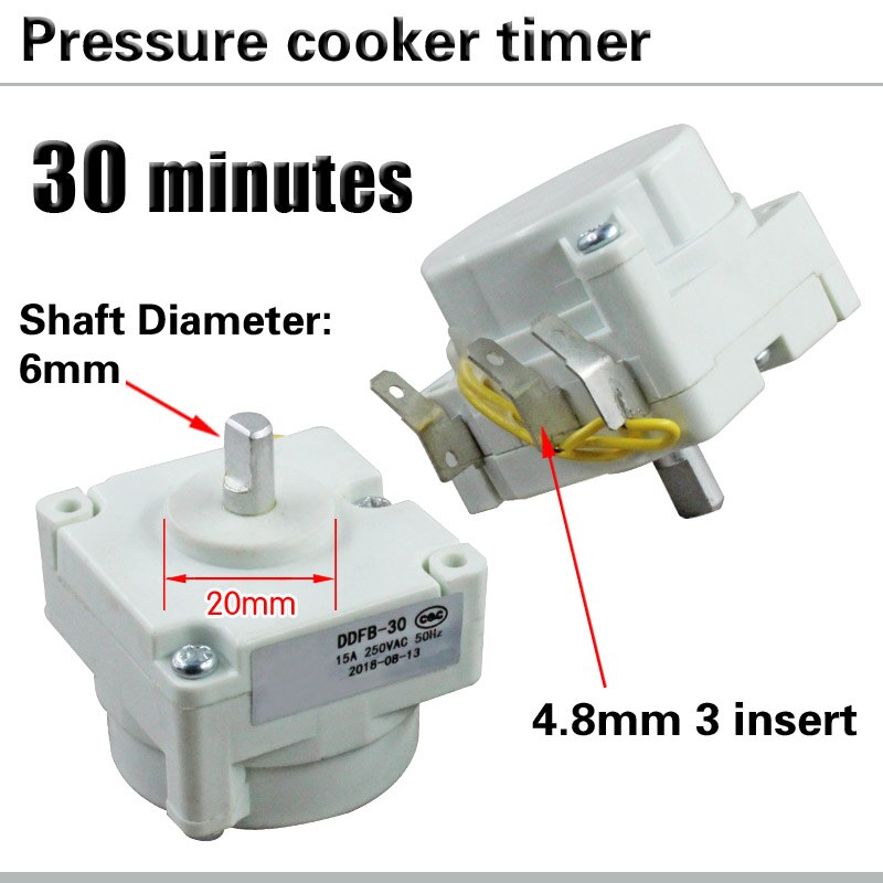 Electric pressure cooker timer spare parts DDFB-30 time switch mechanical rice cooker timer 30 minutes