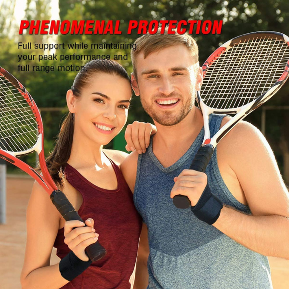 1 st sporthandledsrem justerbar handledsrem sport fitness tyngdlyftning handledshållare anti-stukning senskida tennisrem