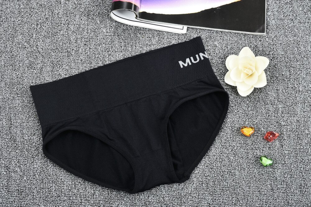 Lomonling Thong Panties Panties Women 5 Colors Japan Munafie Memory Fiber Abdomen Hip Sculpture In The Waist Triangle Underwear