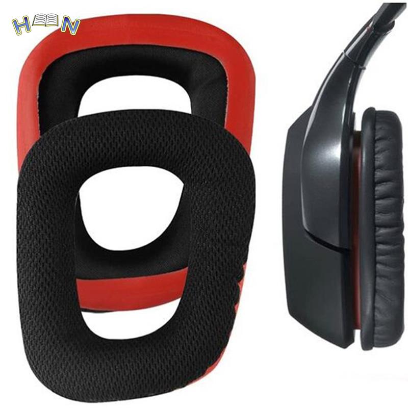 Almohadillas para los oídos para Logitech G35, G430, G432, G332, G930, F450, 2 piezas