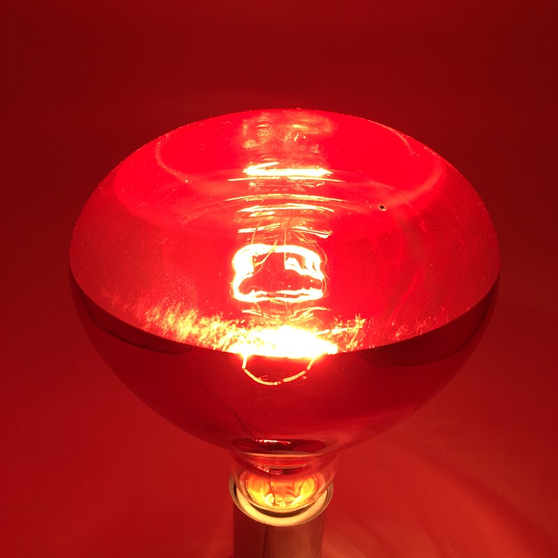 Lámpara calefactora de Fisioterapia por infrarrojos E27 de 220V, Bombilla calefactora para permanente de peluquería, lámparas de 150w, 250w y 275W