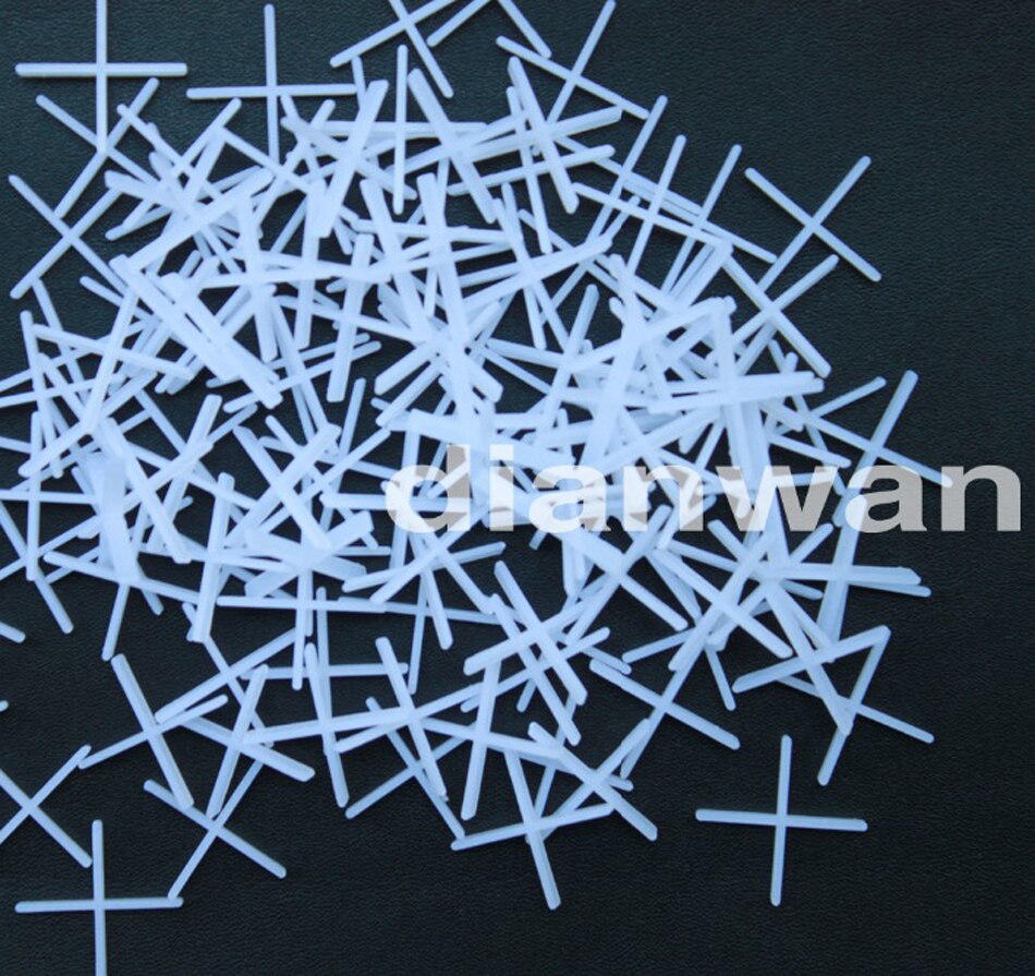 2mm Tile Spacers For Spacing Of Floor Wall Tiles 500pcs