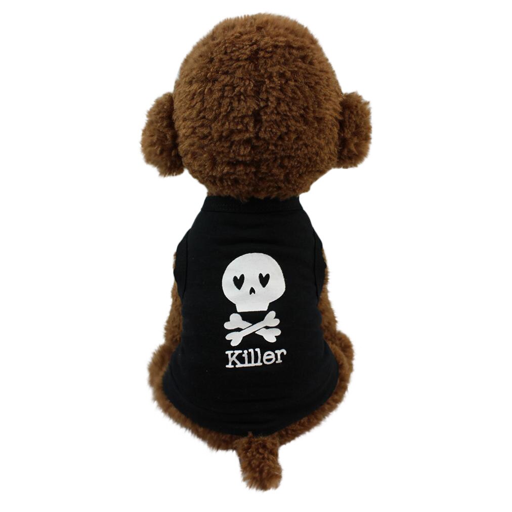 Pet Dog Shirt Hond Kleding Katoenen T-shirt Puppy Kostuum Voor Kleine Hond Vest Voor Honden Zomer Huisdier Kleding Chaleco perro Mascota: S
