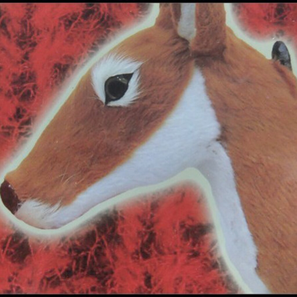 Sculpture murale tête Faux cerf | Modèles de têtes d'animal, décoration de maison, décor jardin et jardin,