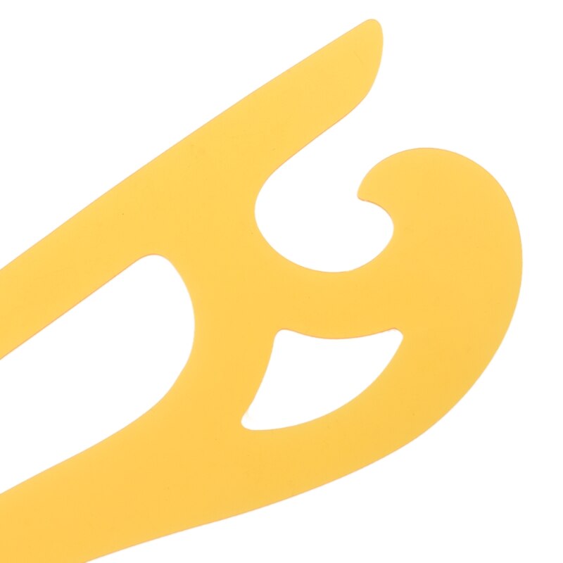 3Pcs Plastic French Curves Set Rulers Drafting Drawing Ellipse Templates