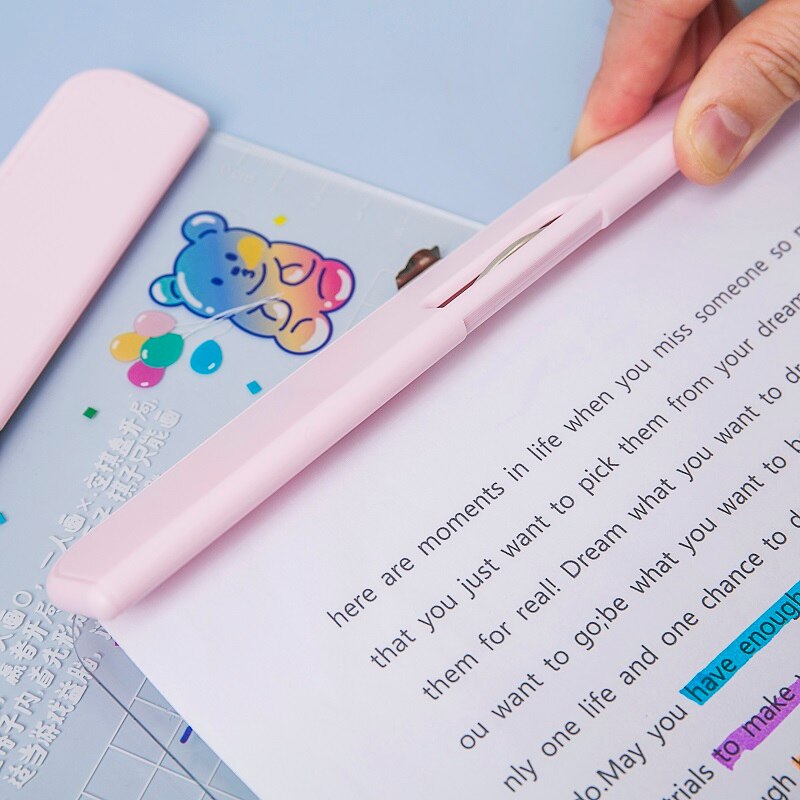 30*21cm Cartoons Series Writing Board Clip Stationery A4 Paper Acrylic Pad Splint Transparent daisy Clipboard School Supplies