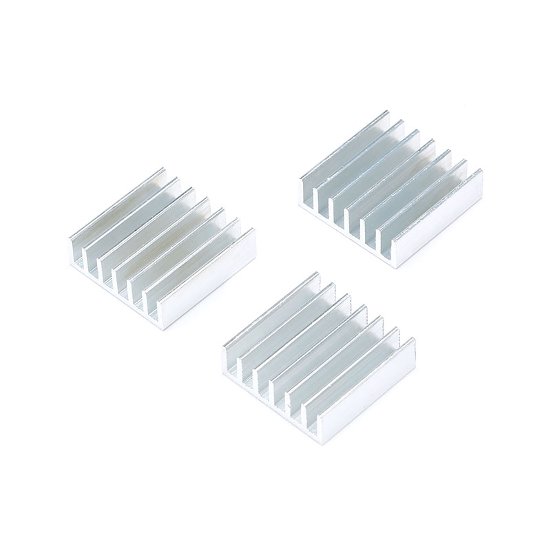 5pcs Heatsink Heat sink Computer Cooler Radiator Aluminum for Electronic Chip Heat dissipation Cooling 20*20*6mm 20x20x6mm