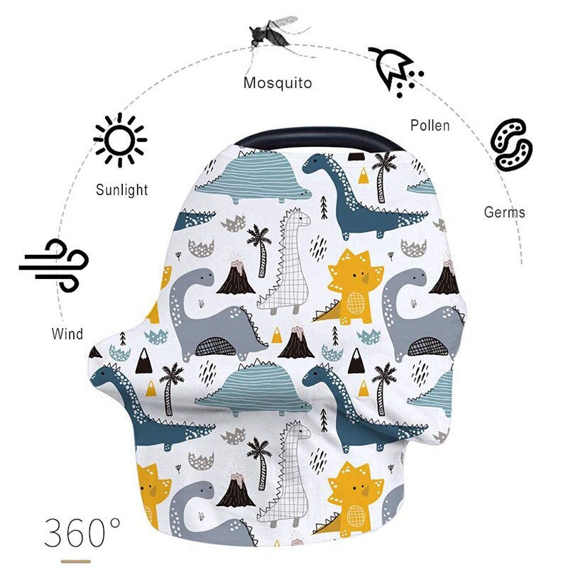 Chusta robić karmienia osłona robić karmienia piersią miękki oddychający koszyk/krzesełko/pokrowce na wózek prezenty na brzuszkowe