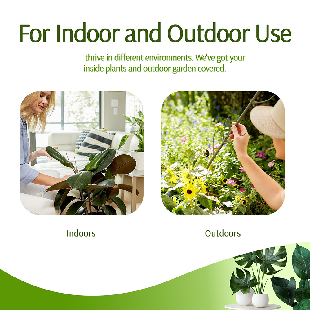 Estacas empilháveis da planta de 3 pces para plantas internas, estacas estéticas do apoio das plantas para plantas vivas, alternativa da treliça das plantas ao ar livre