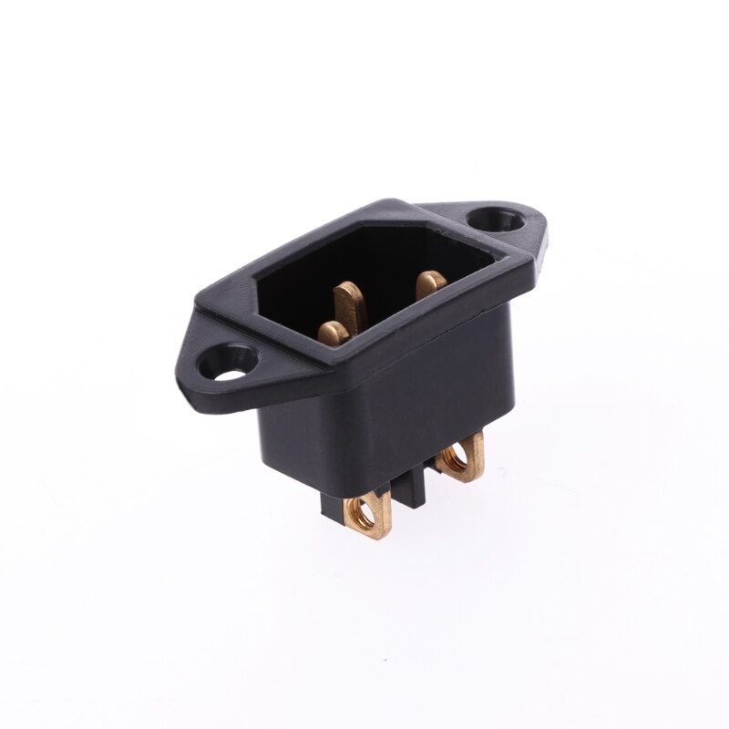 Greluma 10x C14 Steckeradapter Für Schalttafel – AC 250V 10A, 3-polig, Mit Abdeckung