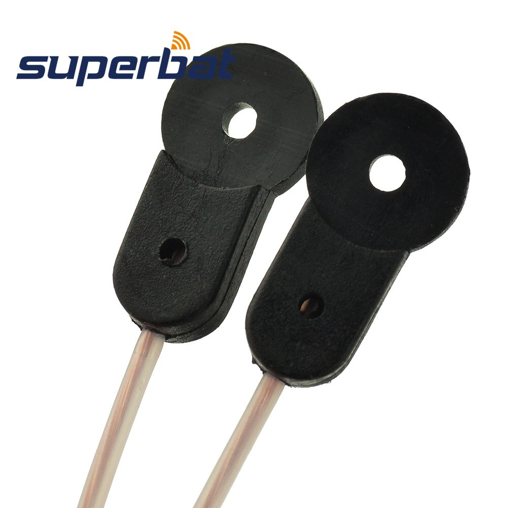 Superbat Indoor FM Dipole Antenna Copper Aerial-HD Radio Female Jack Pal Connector 75 Ohm for Stereo Receiver