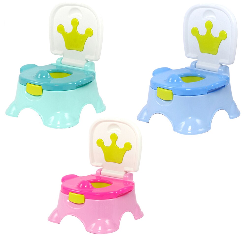Bébé Pot toilette WC enfants formation siège chaise Portable mignon couronne voyage Pot enfants toilette