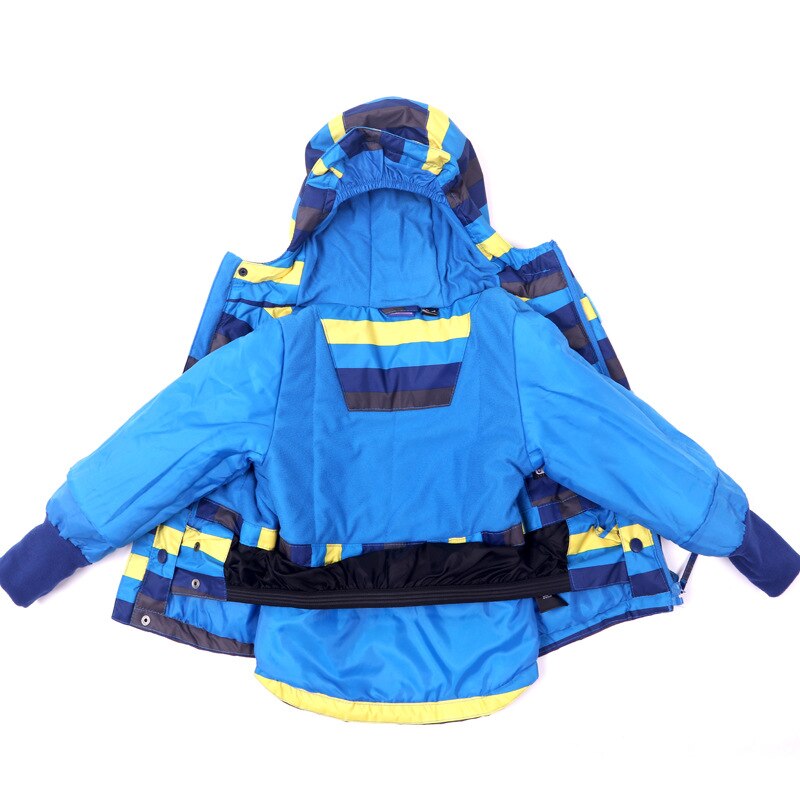 Winter Childrens Ski Suit Girls Outdoor Sports Snowboard Jacket Boy Waterproof Kids Skiing Coat Hooded Warm And Windproof