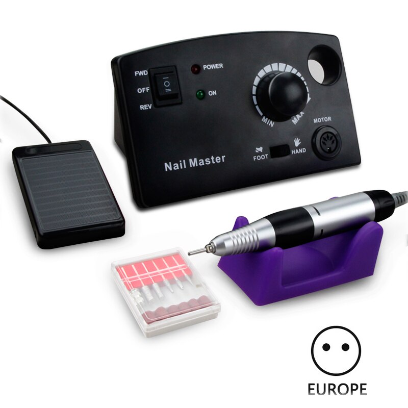 35000 máquina de manicura, taladro eléctrico para uñas, cortadores para manicura, fresadora de uñas, aparatos de manicura, pedicura, equipamiento artístico: DM 209 black