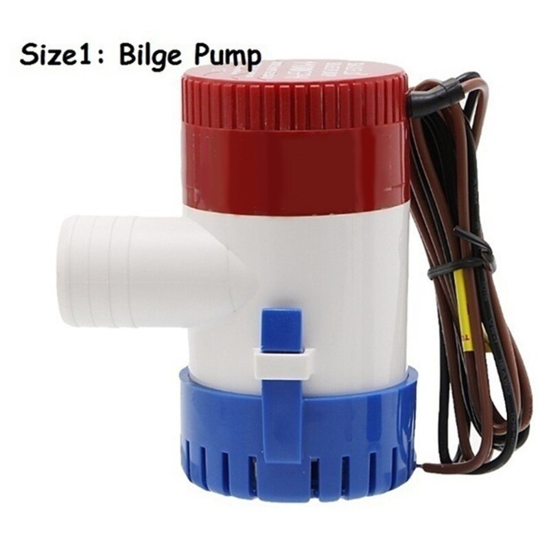 Bilge Pumps 12V 1100GPH Car Pumps Submersible Boat Marine Bilge Water Pump or Float Switch Combination Suit