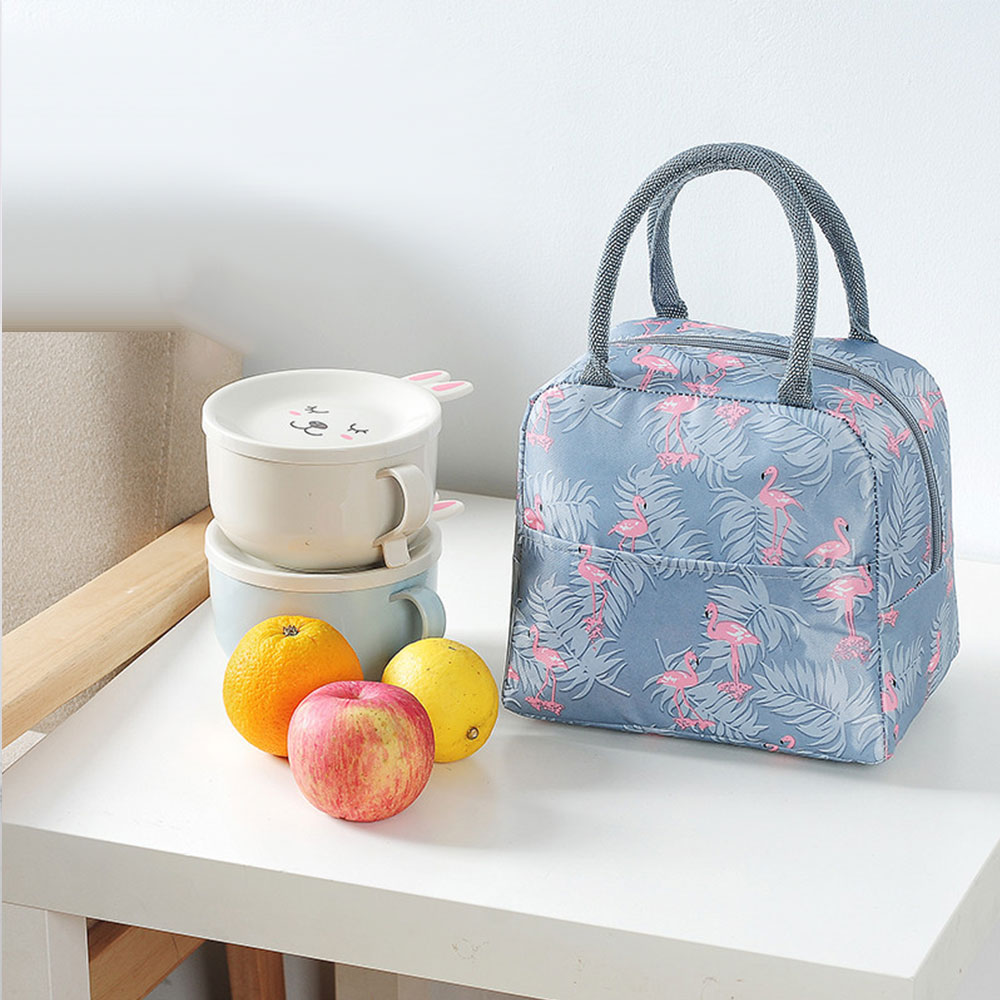 wasserdicht Tragbaren Mittagessen Tasche Thermische Isolierte Snack Tragen Tote Tasche Reise Picknick Lebensmittel Lagerung Beutel