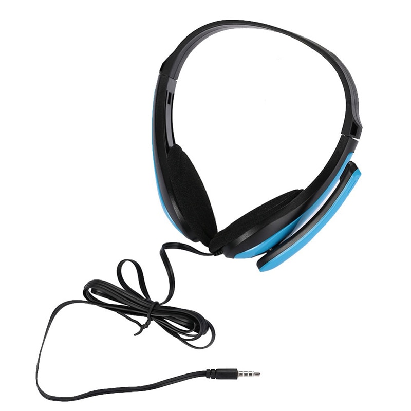 3.5mm gaming stereo hodetelefoner med lys mikrofon gaming stereo hodetelefon dyp bass øretelefon med mikrofon for pc dataspiller