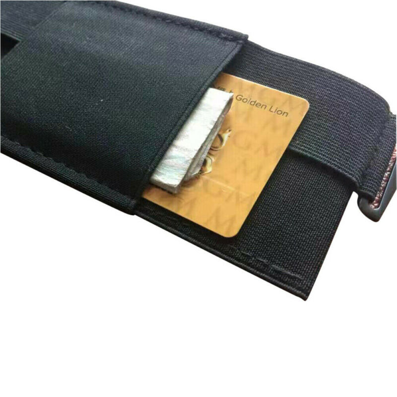 Invisible Wallet Waist Bag Mini Pouch for Key Card Phone Sports Outdoor Belt Bag Portable Casual Hidden Security Phone Cases