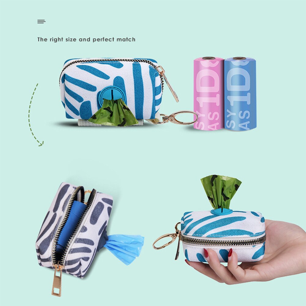 Biodegradable Pet Dog Poop Bag Zero Waste Dog Puppy Pooper Bags Paw Doggy Litter Poop Bag Dispenser Pets Products Dogs Outdoor