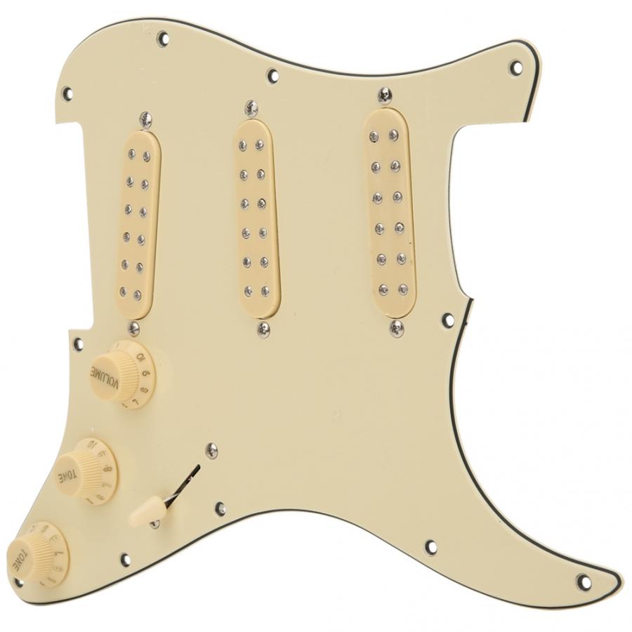 Electric Guitar Pre-Wired Pickguard Pickup Set Retro Single-coil Pickup Musical Instrument Accessories