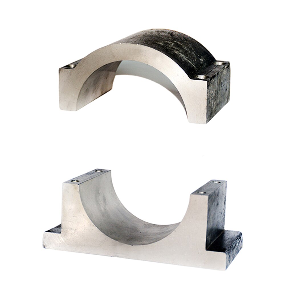 120MM 125MM Cast Aluminum Spindle Motor Holder Mount CNC Spindle Fixture Mounting Bracket Clamp For 4.5KW 5.5KW Spindle