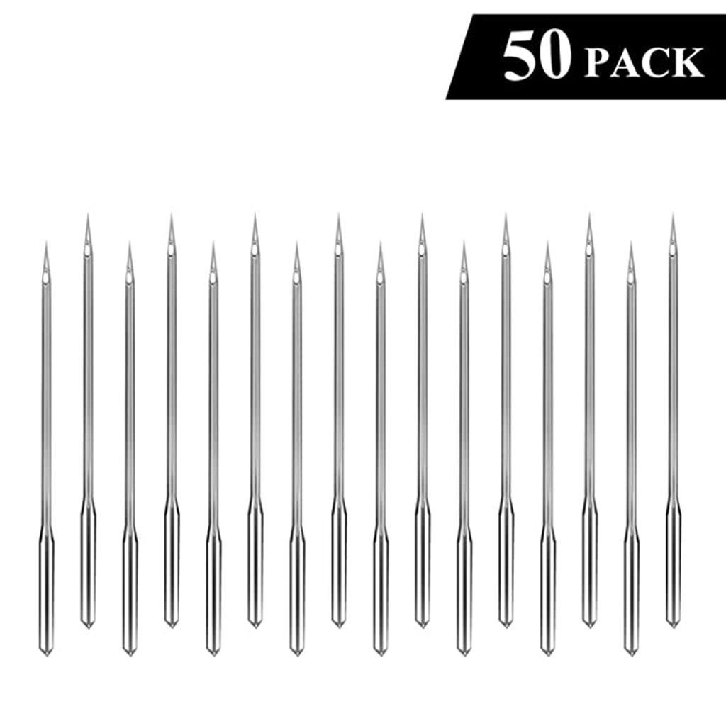 Durable 50pcs Household Sewing Machine Needles For Also Fit Old Sewing Machine 90/14 Sewing Needle Diy Home Accessories #W2: Default Title