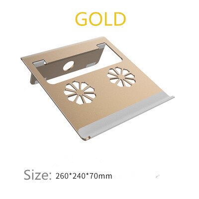 QDIY Notebook Folding Heat Sink Apple MAC Heightening Radiator Desktop Aluminum Base
