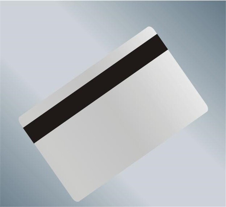 Printed Magnetic Card Support MSR High Resistance Blank PVC Magnetic Stripe Card Hi-Co 3 Track