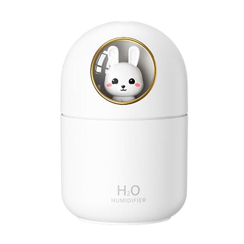 KBAYBO – Mini diffuseur de chambre pour voiture, humidificateur, mignon, animaux de dessin animé, purificateur d&#39;air, brumisateur H2O, USB, diffuseur Portable d&#39;aromathérapie, 300ML: 1