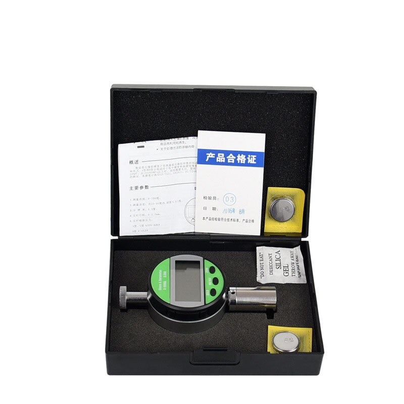 Portable Digital Shore A durometer 100HA hardness measurement for rubber foam plastic