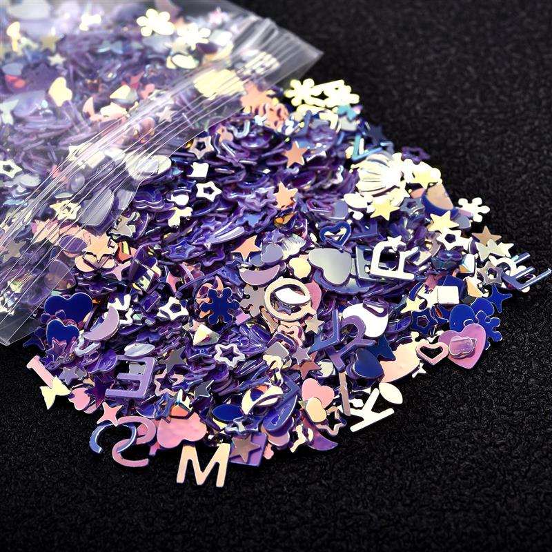 Mix Star Shell Sequin Heart Glitter Filling 10g/Pack For DIY Epoxy UV Resin Jewelry Making Decoration Supplies Resin Crafts: 06