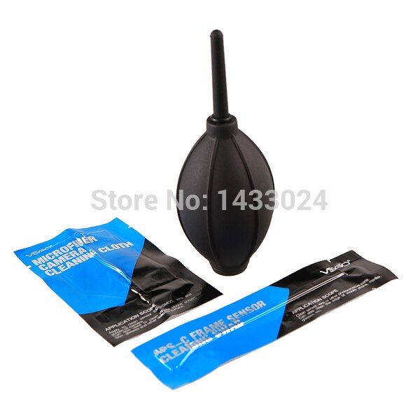 Orkaan Luchtblazer Met Sensor Reinigingsspatel Lensreinigingsdoekje Camera Cleaning Kit Dust Cleaner voor Gopro Canon Nikon Sony