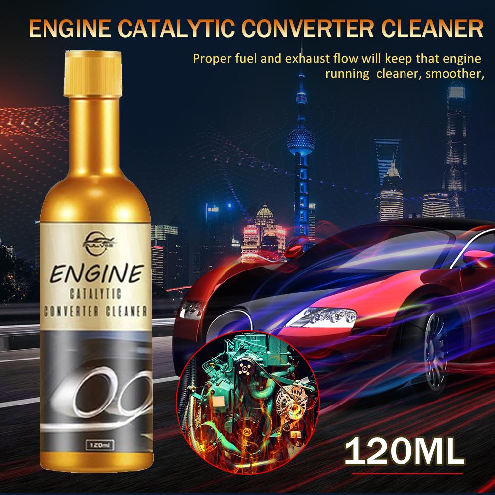 Engine Catalytic Converter Cleaner Engine Carbon Deposit Remove Car Fuel Treasure Gasoline Additive Remove Engine Carbon Deposit