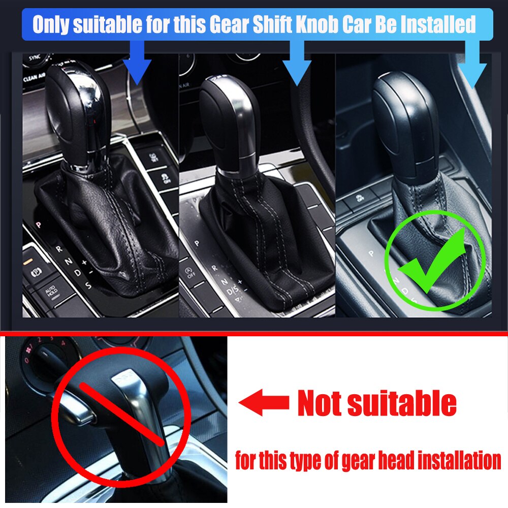 DSG in sincronizza Schermo elettronico pomello del cambio leva del cambio pallamano per passat B8 golf 7 MQB Tiguan Octavia yeti superbo