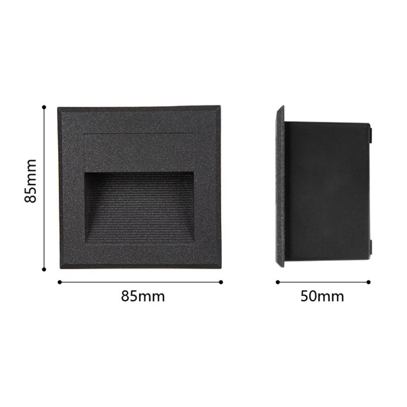 thumbnail image 2 of IP65 Waterproof Square LED Stair Light,Square LED Step Light – Xinchuang 2 of 9