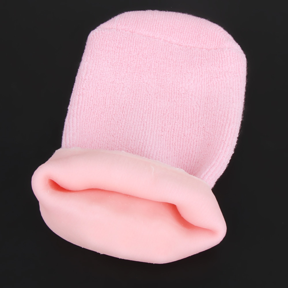 1 par återanvändbara spa-gel strumpor handskar fuktgivande blekning exfolierande släta händer fotvård för vuxna handmask