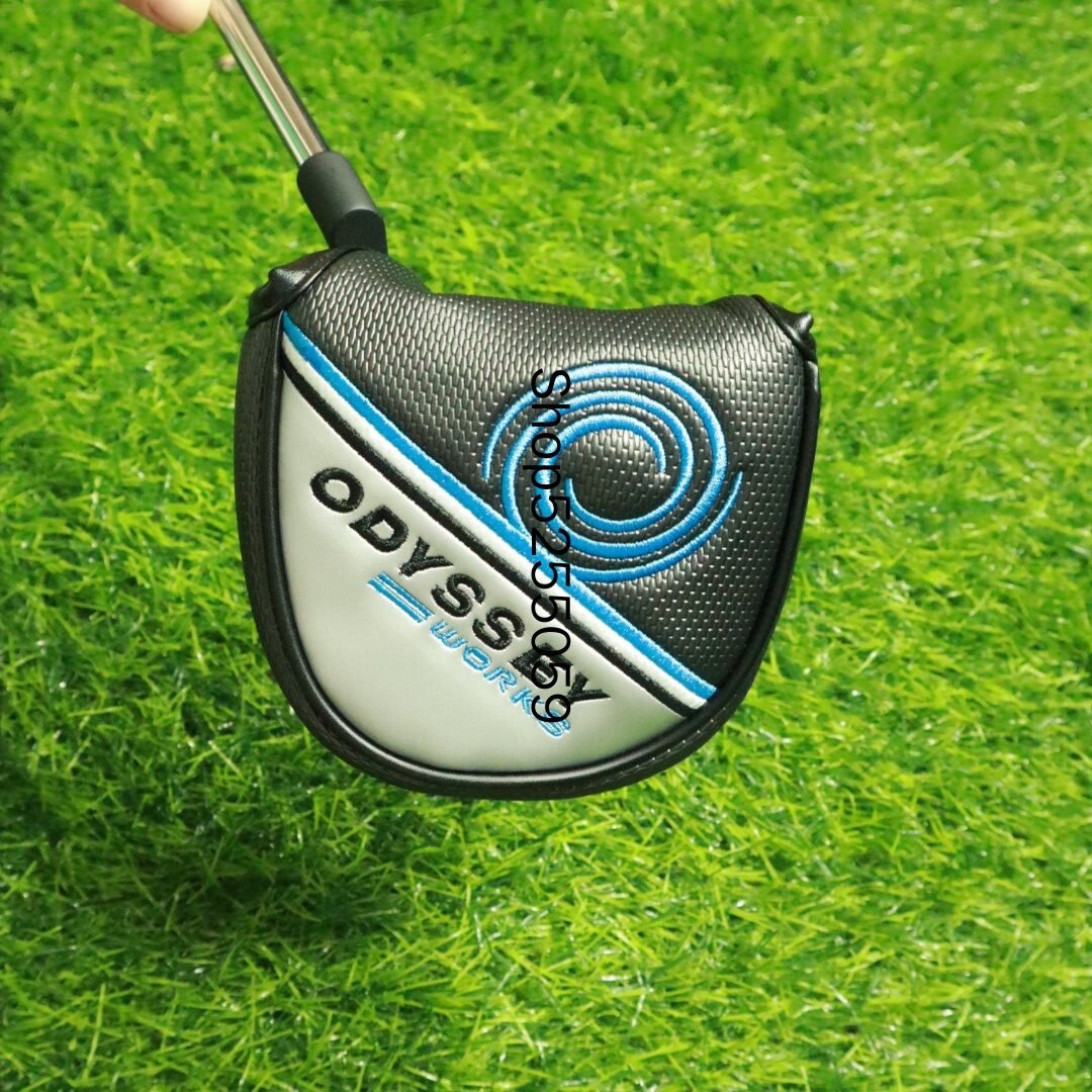 Protector de cabeza de palo de Golf de , Mallet Putter Lucky 777, accesorios deportivos para Club de Golf, equipo: Blue