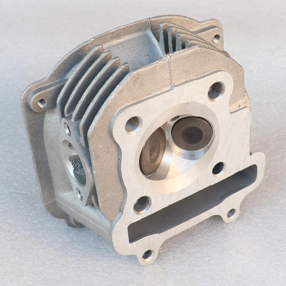 GY6 150cc Chinese Scooter Motor 57.4Mm Cilinderkop Assy Met Kleppen Voor 4T 157QMJ Atv Go-Kart buggy Bromfiets Quad