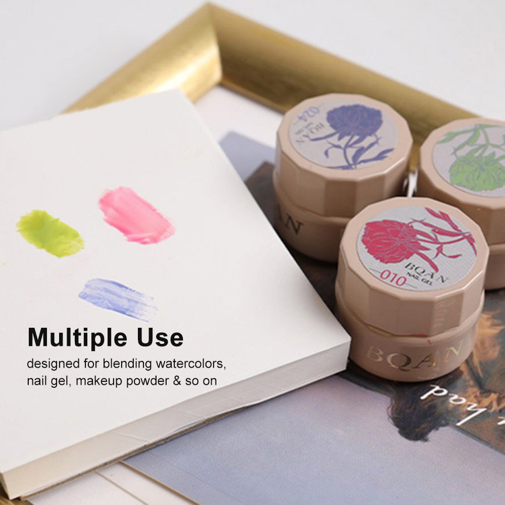 Make-Up Palet Papier Cosmetische Mixing Palet Nail Art Supplies Nagellak Mengen Papier Wegwerp Waterdichte Voor Make-Up 80Pcs