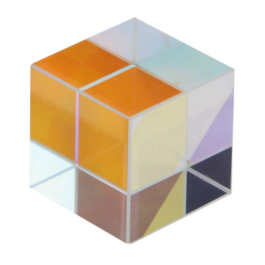 K9 Optische Zes-Zijdige Stained Prisma Onderwijs Lichtspectrum