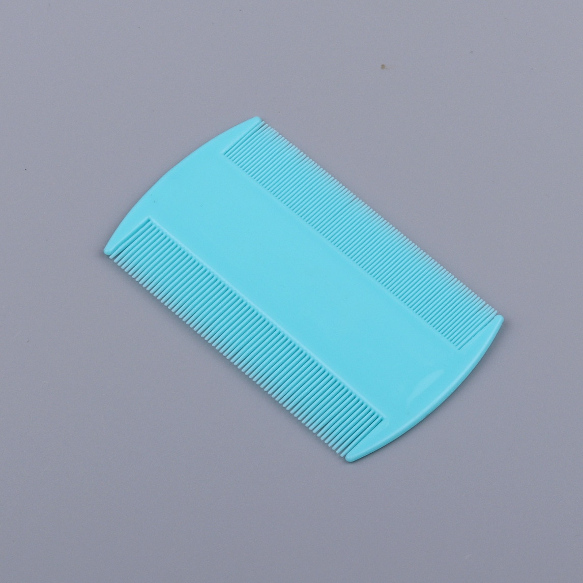 Pet supplies comb Plastic double-sided pet flea comb Lice comb Fine-toothed close-tooth dog comb Grate comb