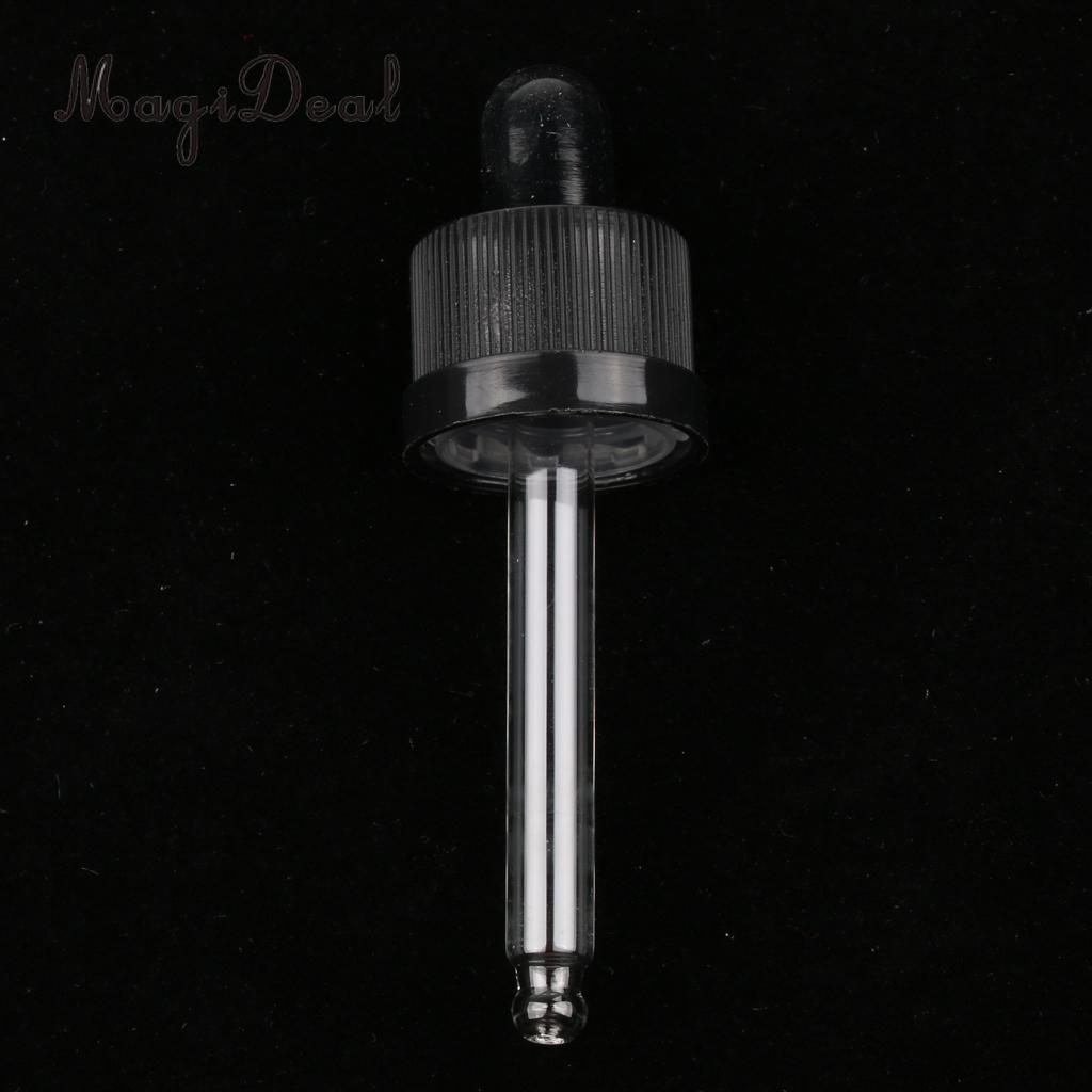 12 Pcs Sabotage Seal Glass Eye Dropper Pipette Top Voor 15 Ml Hervulbare Lege Etherische Olie Flessen Containers