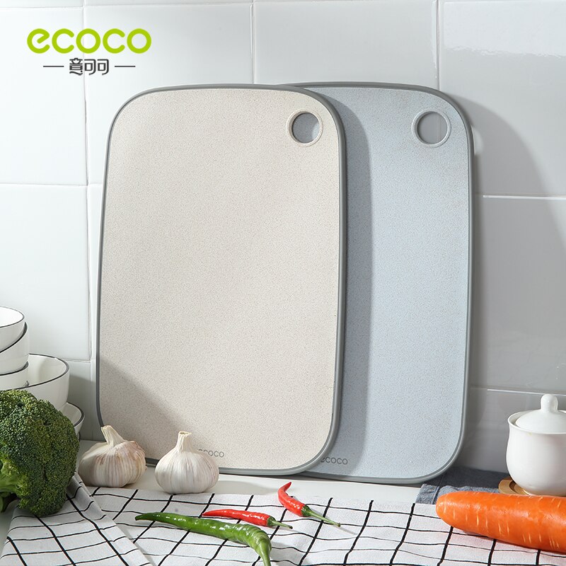 ECOCO Kitchen Chopping Blocks Food Cutting Board Not Moldy Classification Outdoors Camping Vegetable Fruits Meats Bread Cutting