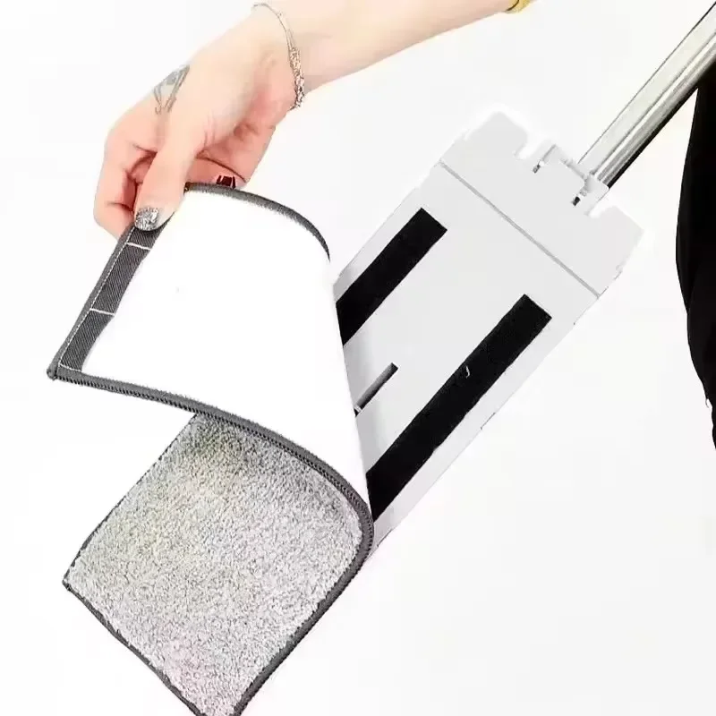 6/1PCS Microfiber Mop Doek Praktische Vervanging Mop Doek Huishoudelijke Mop Hoofd Cleaning Pad Wasbaar Stof Huis Schoonmaken gereedschap