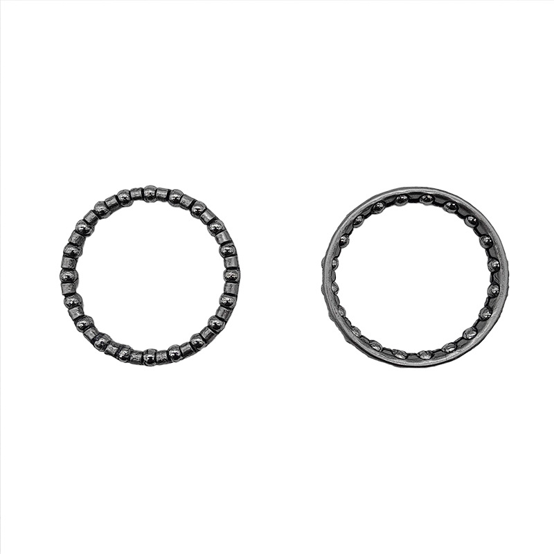 Electric Scooter Fork Bearing Bowl Set for Xiaomi M365 1S Pro Front Fork Tube Pole Rotating Steering Repairing Parts Novel-Front