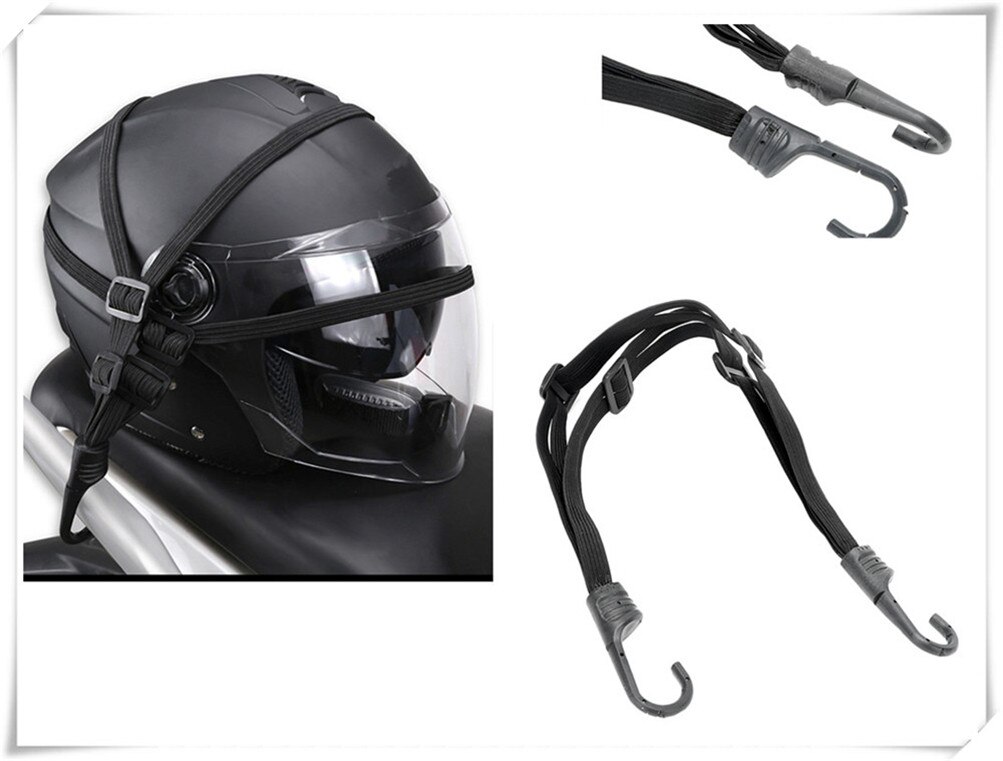 Motorcykel tilbehør hjelm reb bagage net stretch til kawasaki  zr750 zephyr zx -6 zx9r zxr 400 zzr 600 versys