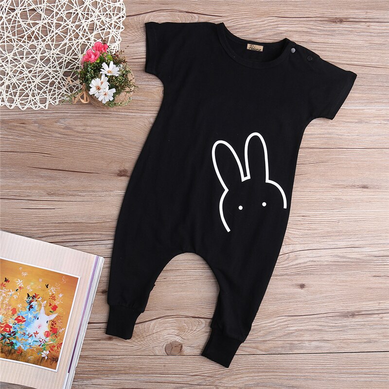 CANIS Neue Neugeborenen strampler s baby-Body branded baby kleidung overall kurzarm Baby jungen Kleidung