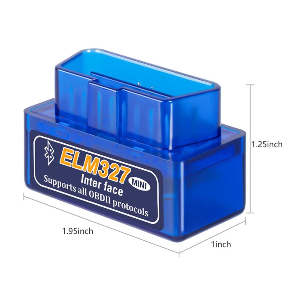 Obd V2.1 V1.5 Mini Elm327 Obd2 Scanner automatique sans fil Obdii 2 voiture Elm 327 testeur outil de Diagnostic